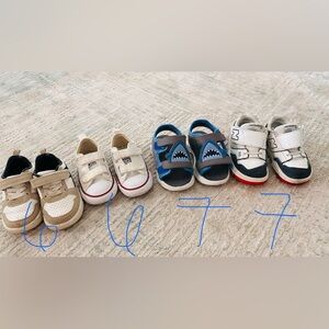 Toddler sneakers sz 6 and 7